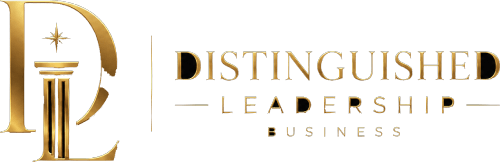 Distinguished Leadership Business Logo